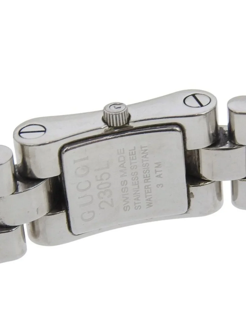 Gucci Stainless Steel Quartz Analog Display Silver Dial Watch - Picture 7 of 8